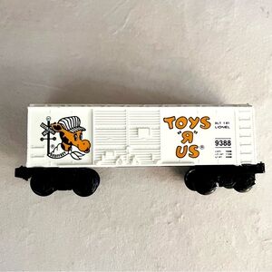 Vintage Lionel Lines Geoffrey Giraffe TOYS R US Double Door Box Car Toy Train